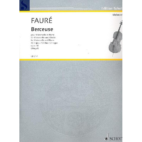 Berceuse D-Dur op.16 für