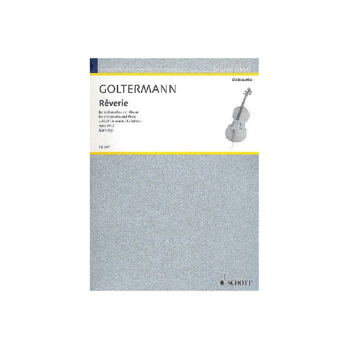 Rêverie a-Moll op.54,3 für Violoncello