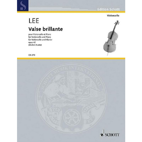 Valse brillante op.42 für Violoncello
