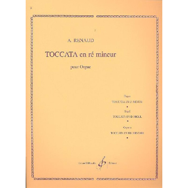 Toccata ré mineur op.108,1