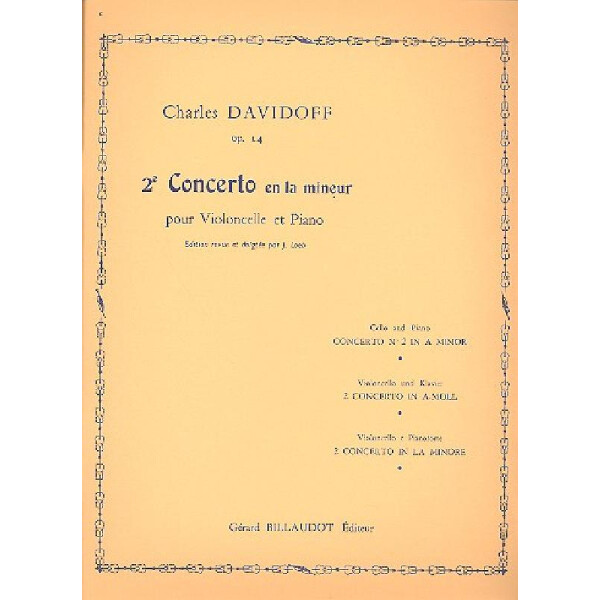 Concerto la mineur no.2 op.14