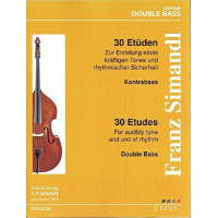 30 Etüden zur Erzielung eines kräftigen Tones und rhytmischer Sicherheit