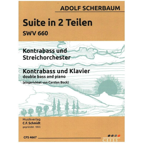 Suite in 2 Teilen SWV660 für Kontrabass und Streichorchester