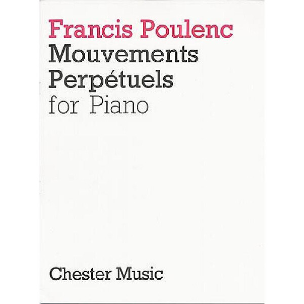 Mouvements perpetuels for piano
