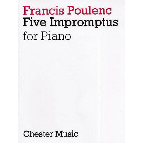 5 Impromptus for piano