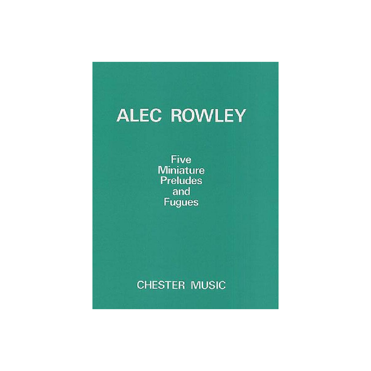 5 Miniature Preludes and Fugues box