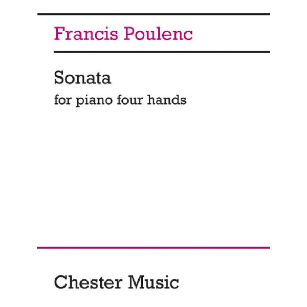 Sonata  for piano 4 hands or