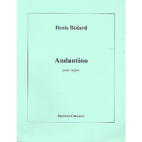 Andantino pour orgue