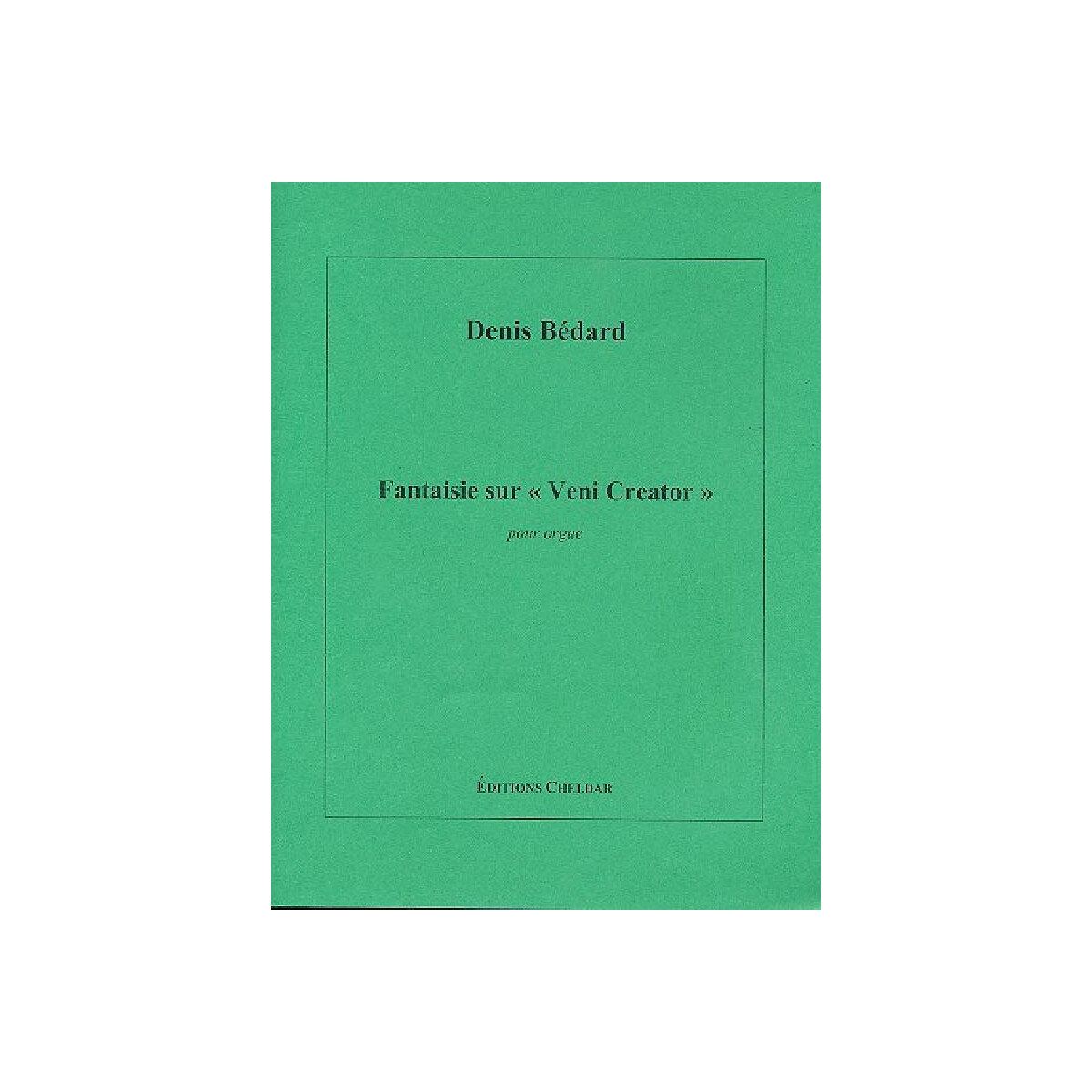 Fantasie sur Veni creator pour orgue