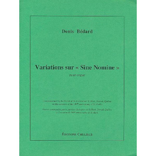 Variations sur Sine Nomine
