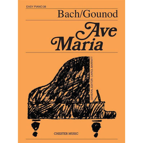 Ave Maria for easy piano