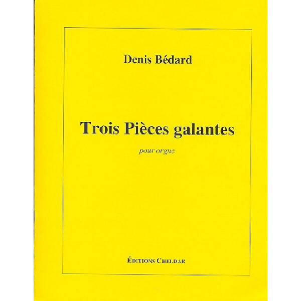 3 pièces galantes pour orgue