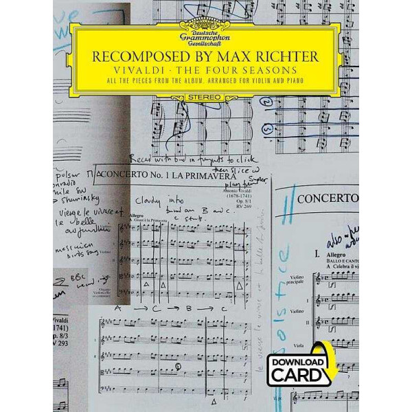 The 4 Seasons for Violin and Chamber Orchestra (+Download Card)