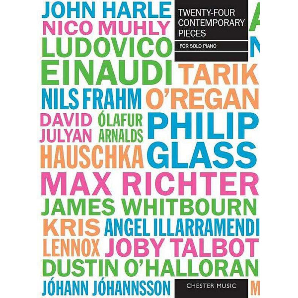 24 contemporary Pieces