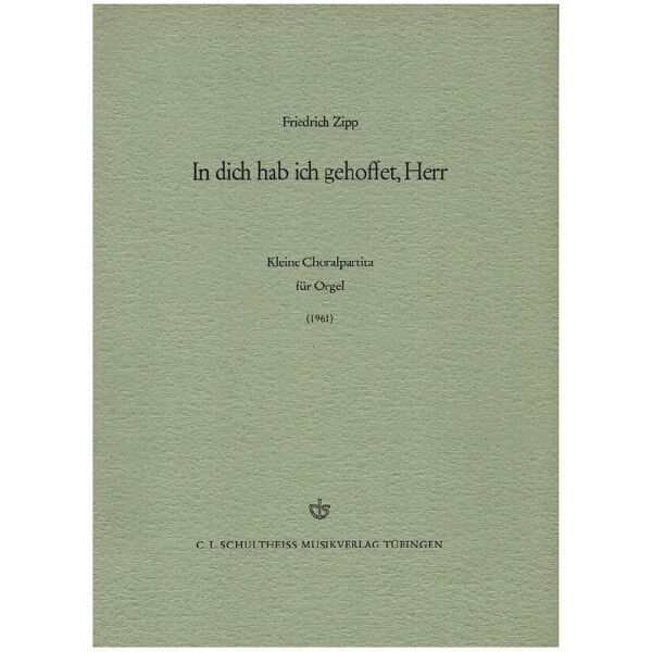 In dich hab ich gehoffet, Herr - Kleine Choralpartita
