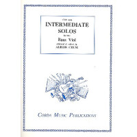 Intermediate Solos for bass viols