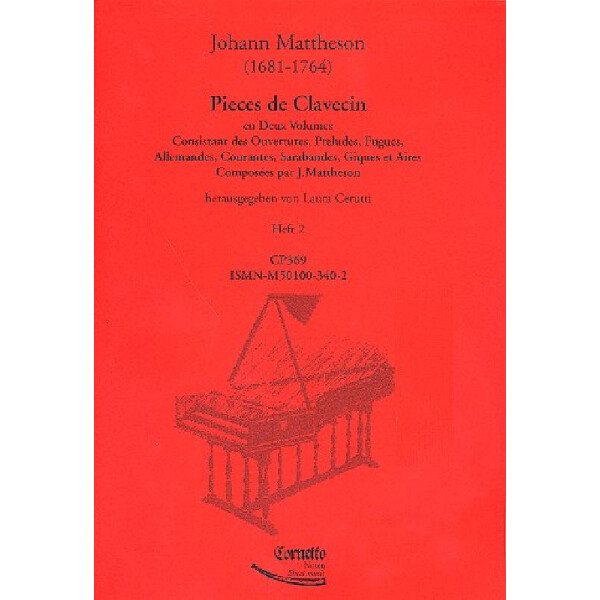 Pièces de clavecin Band 2 (Suiten 7-12)