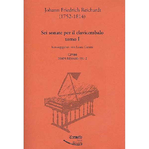 6 sonate vol.1 per il clavicembalo