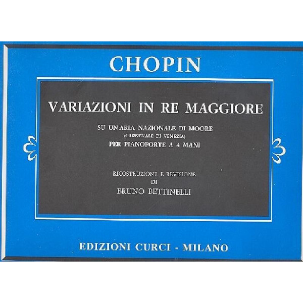 Variationen D-Dur über Carneval von