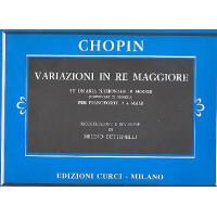 Variationen D-Dur über Carneval von