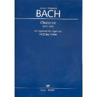 Chaconne BWV1004 für Orgel