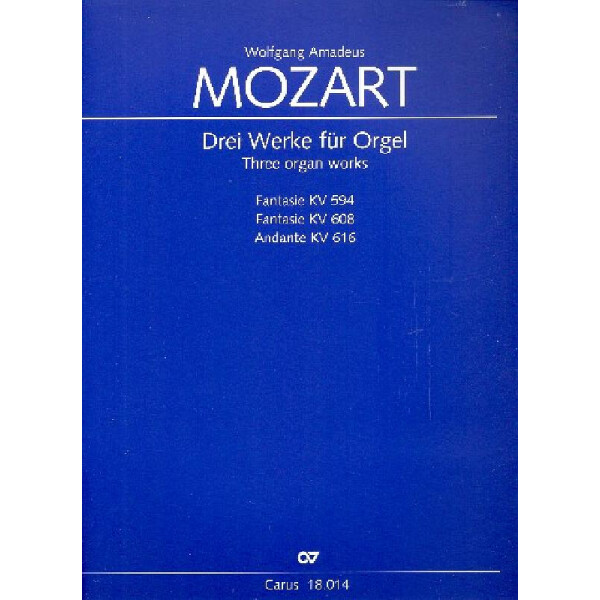 3 Werke für Flötenuhr