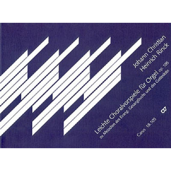 Leichte Choralvorspiele op.105