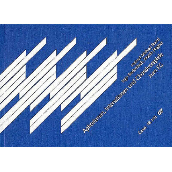 Aphorismen, Intonationen und Choralvorspiele zum EG