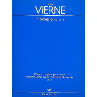 Sinfonie Nr.1 op.14 für Orgel
