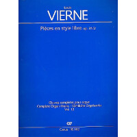 Pièces en style libre op.31,2 für Orgel