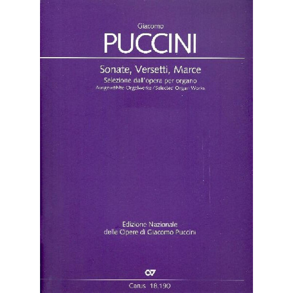 Sonate, Versetti, Marce
