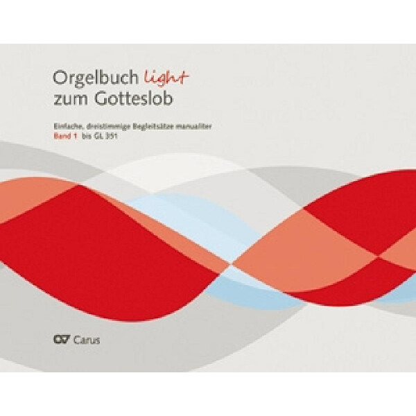 Orgelbuch light zum Gotteslob  - Paket (Band 1 und 2)