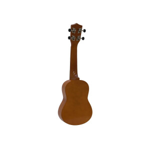 Dimavery UK-200 Ukulele, Soprano, Brown