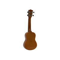 Dimavery UK-200 Ukulele, Soprano, Brown