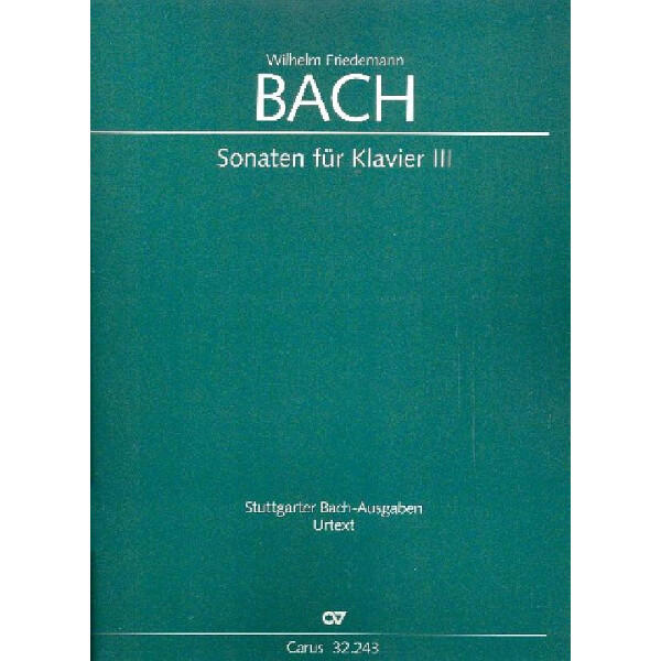 Sonaten Band 3 (A11, 4 Fassungen)