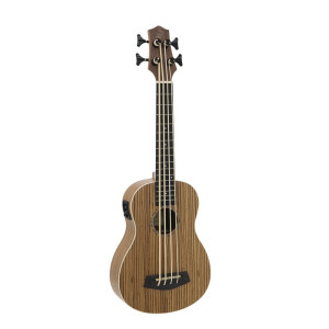 Dimavery UK-700 bass ukulele. zebra