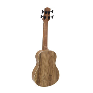 Dimavery UK-700 bass ukulele. zebra