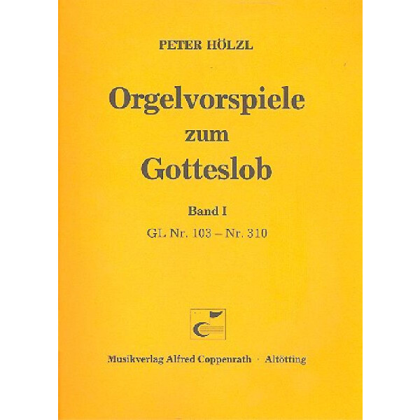 Orgelvorspiele zum Gotteslob