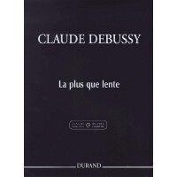 La plus que lente pour piano