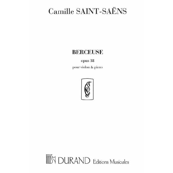 Berceuse op.38 pour violon et piano