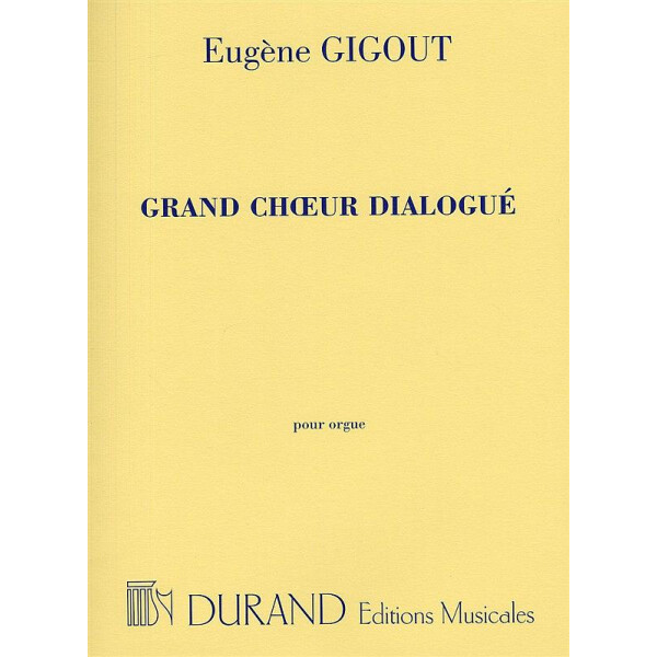 Grand choeur dialogue pour orgue