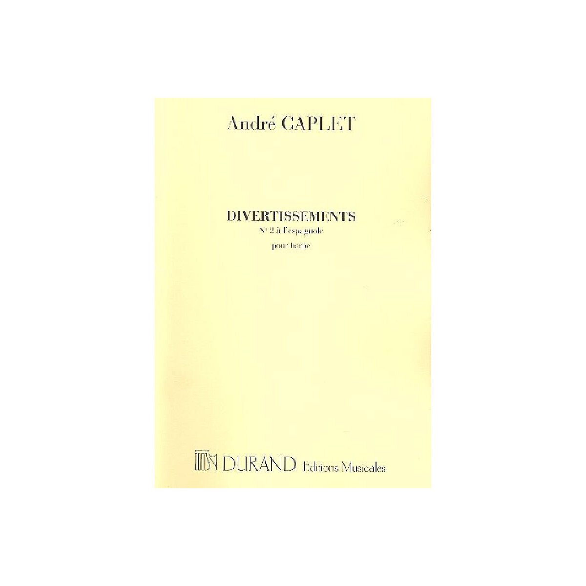 A lEspagnole pour harpe box