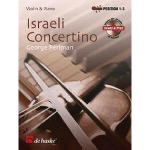 Israeli Concerto (+CD) für Violine und Klavier