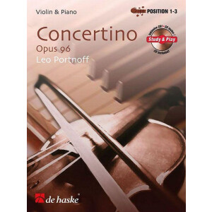 Concertino op.96 (+CD) für Violine und Klavier