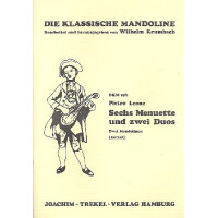 6 Menuette und 2 Duos