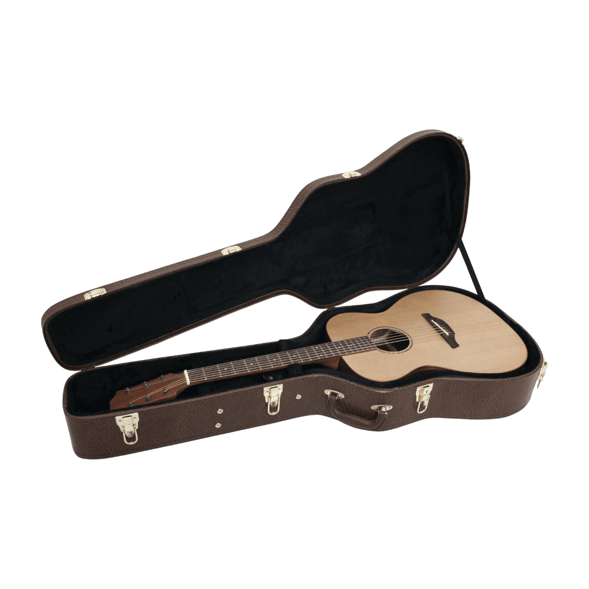 Dimavery Form-Case Western-Gitarre, braun
