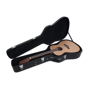 Dimavery Form-Case Western-Gitarre, schwarz