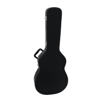 Dimavery Form-Case Western-Gitarre, schwarz