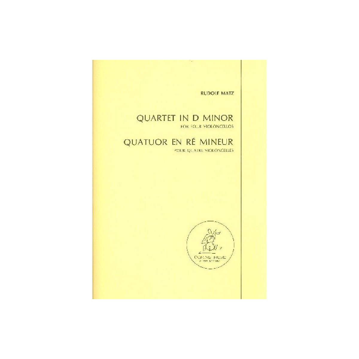Quartet d minor