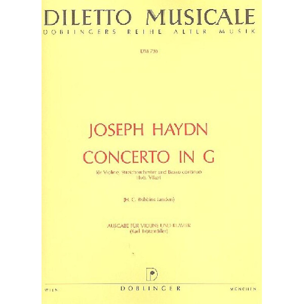Konzert G-Dur Hob.VIIa:4